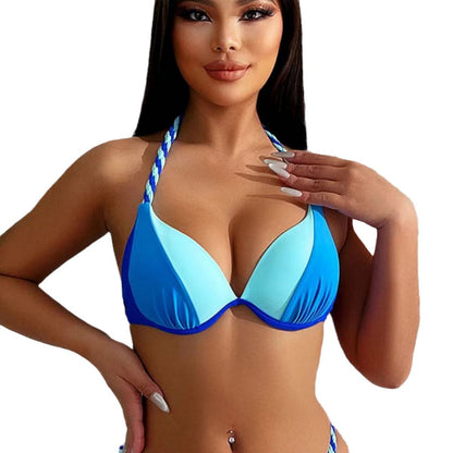 Braided Rope Bikini Set with Underwire