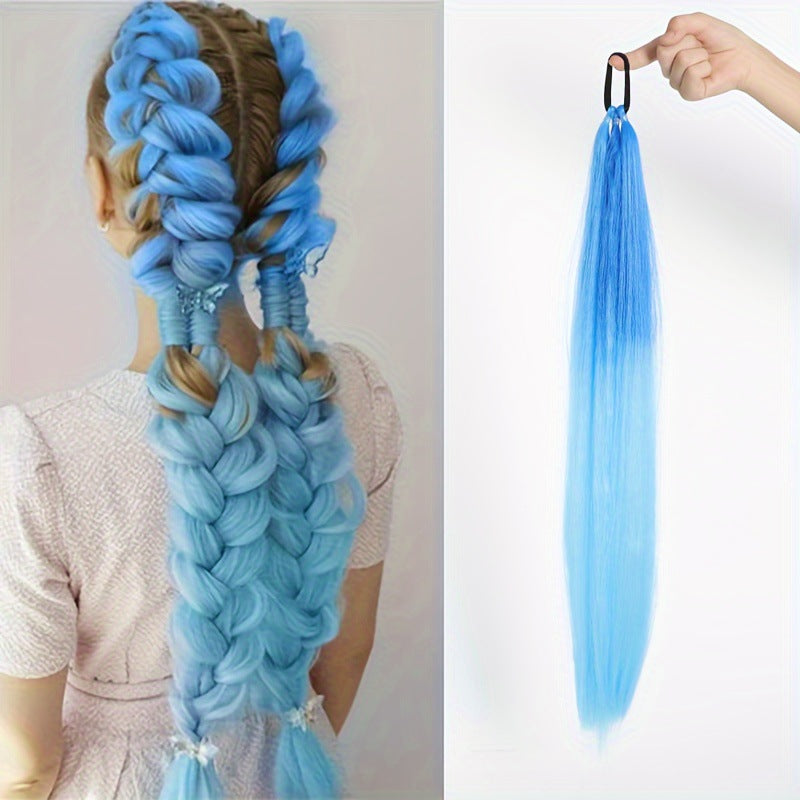 Braided Synthetic Ponytail Hairpiece