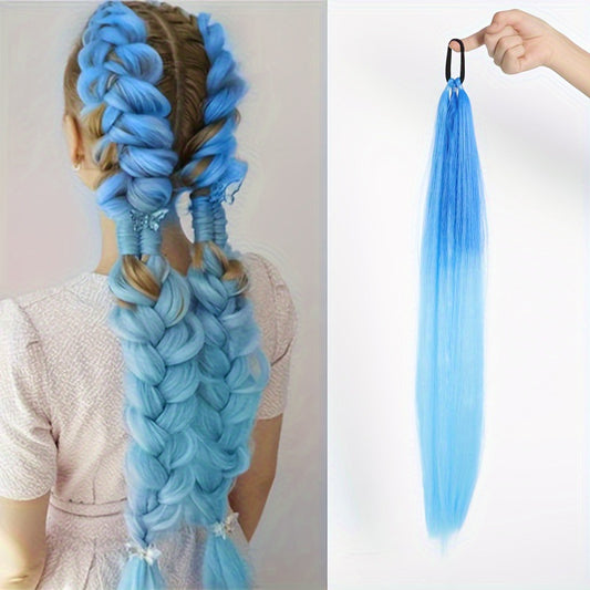 Braided Synthetic Ponytail Hairpiece