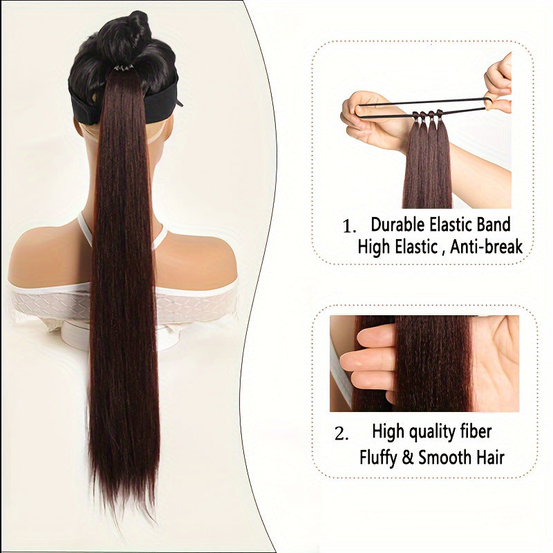Braided Synthetic Ponytail Hairpiece
