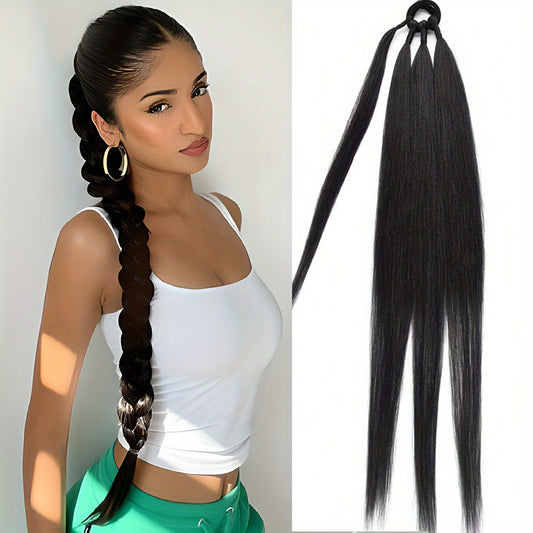 Braided Synthetic Ponytail Hairpiece