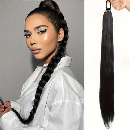 Braided Synthetic Ponytail Hairpiece
