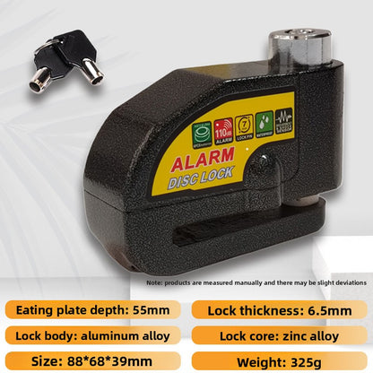 Brake disc lock