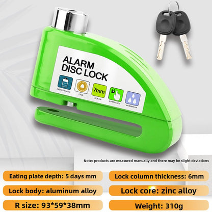 Brake disc lock