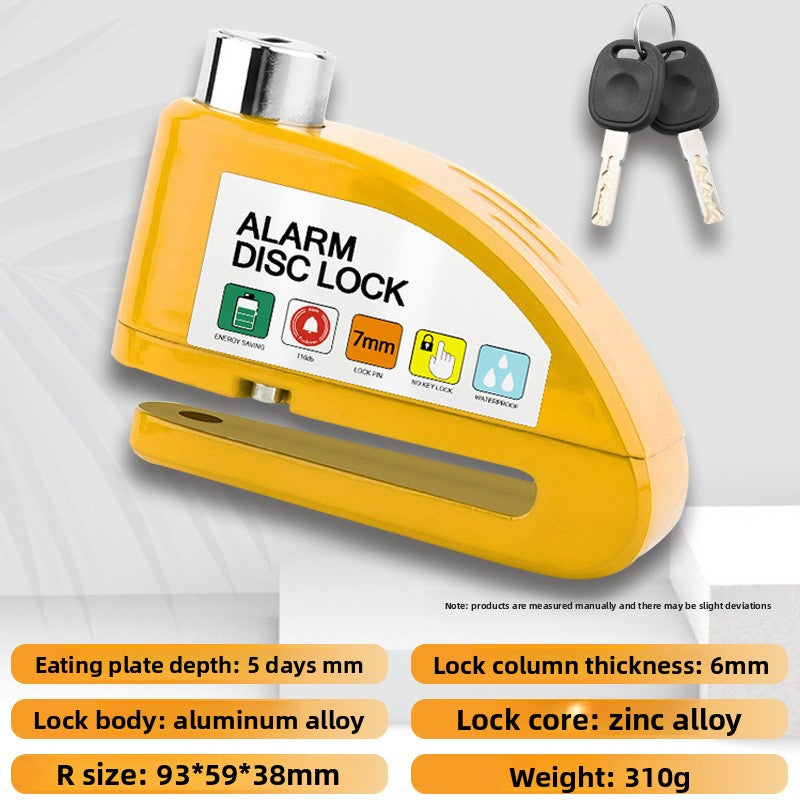 Brake disc lock