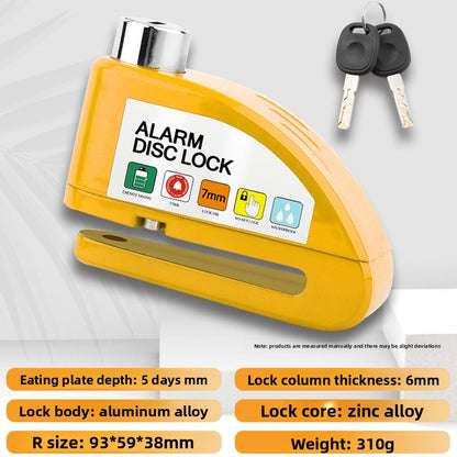 Brake disc lock