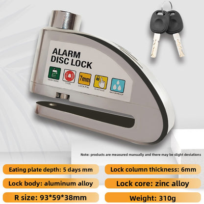 Brake disc lock