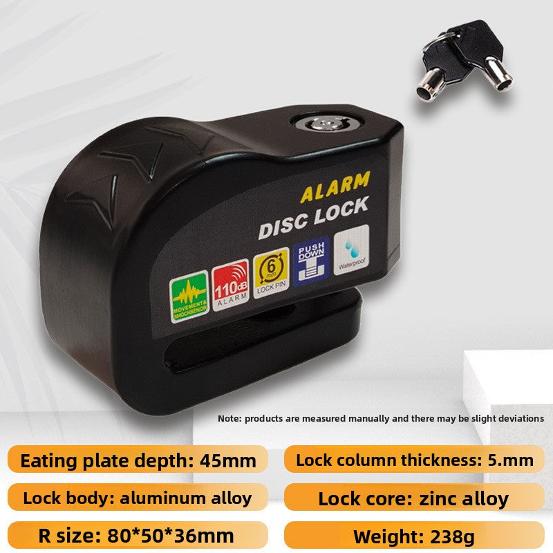 Brake disc lock