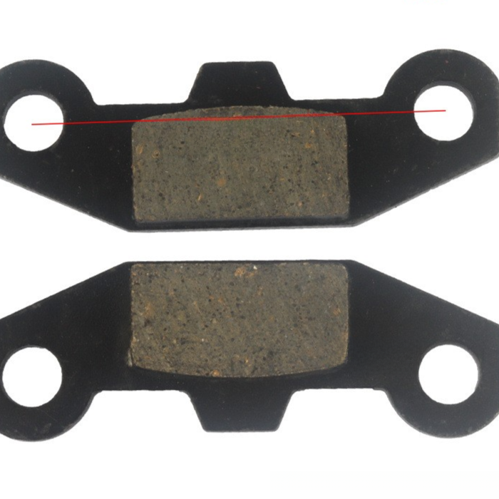 Brake pad friction material