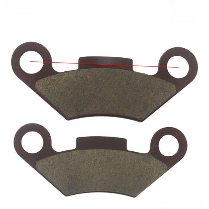 Brake pad friction material