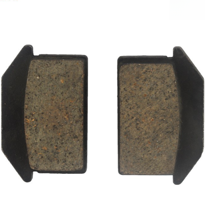 Brake pad friction material