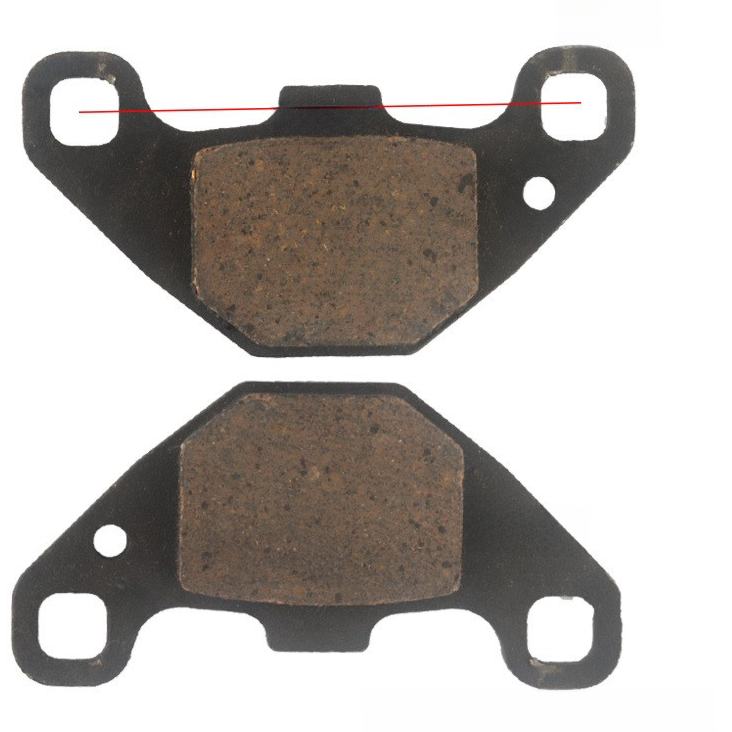 Brake pad friction material