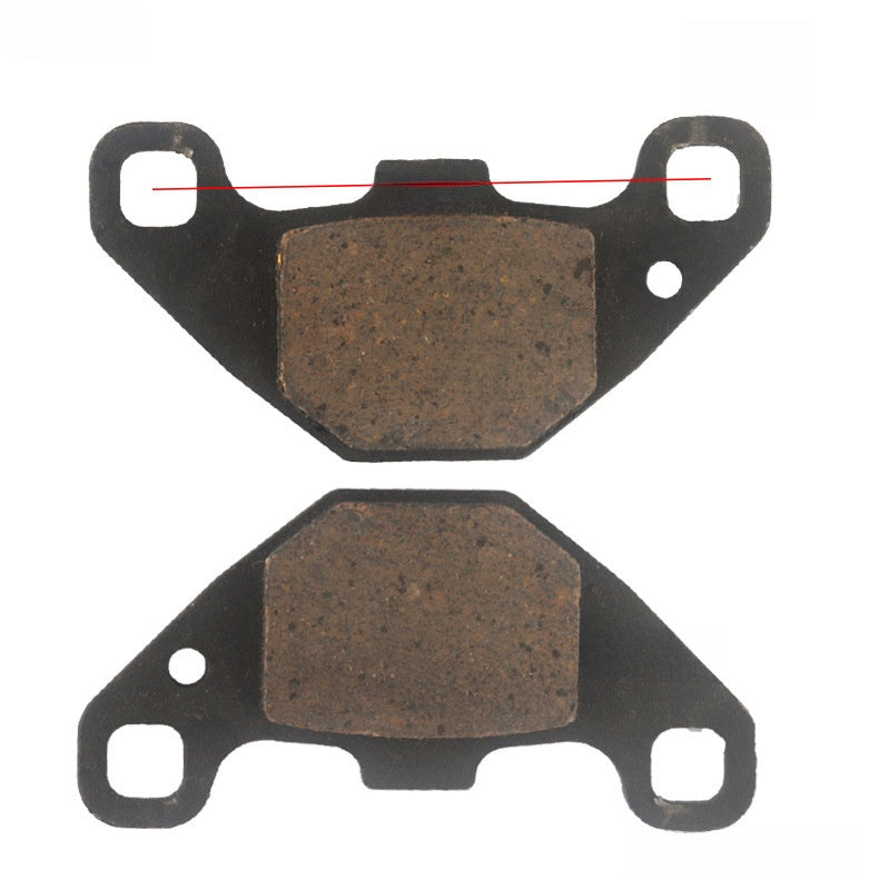 Brake pad friction material
