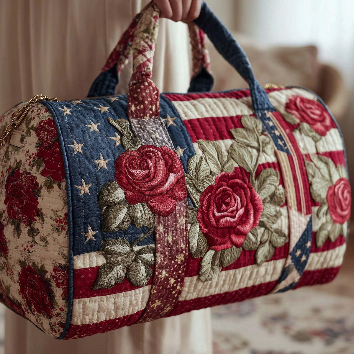 Brand Floral Series Travel Bag