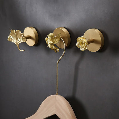 Brass Adhesive Wall Hooks