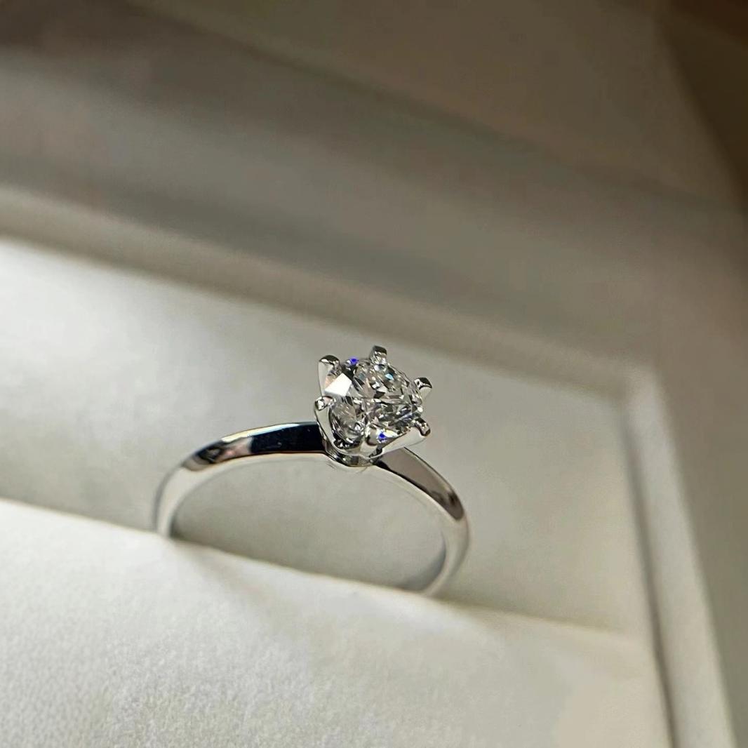 Brass Adjustable Zircon Ring
