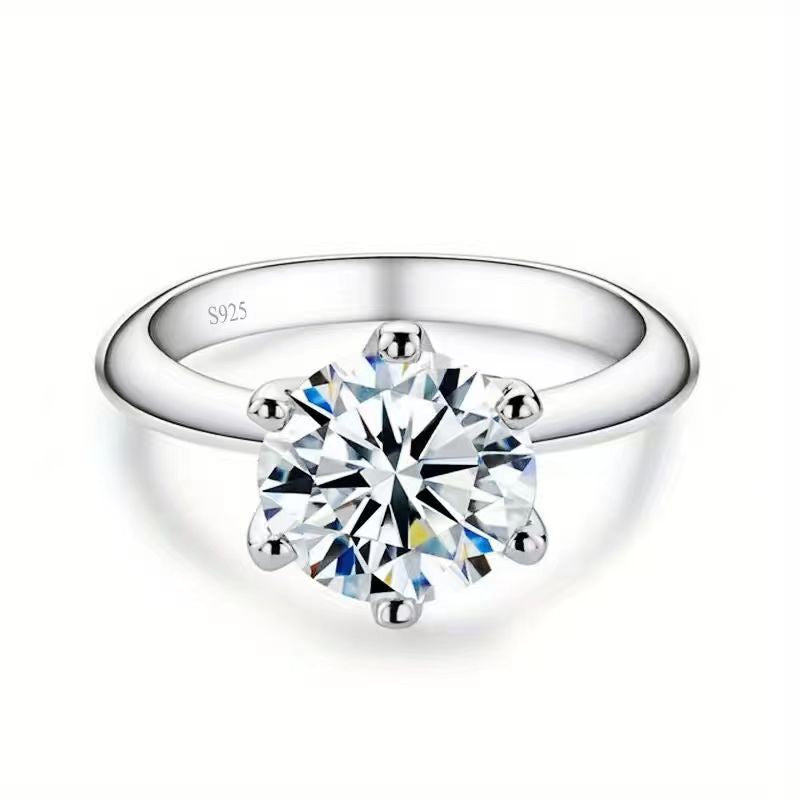 Brass Adjustable Zircon Ring