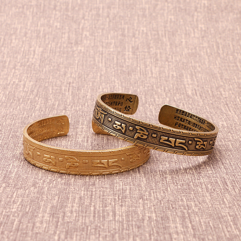 brass bracelet