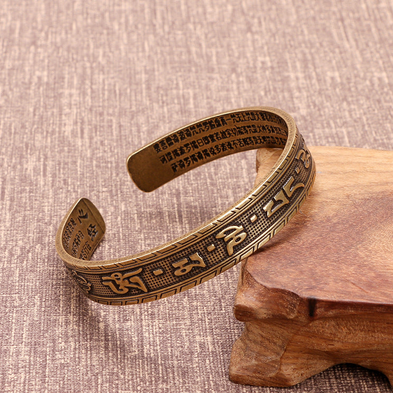brass bracelet