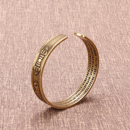 brass bracelet