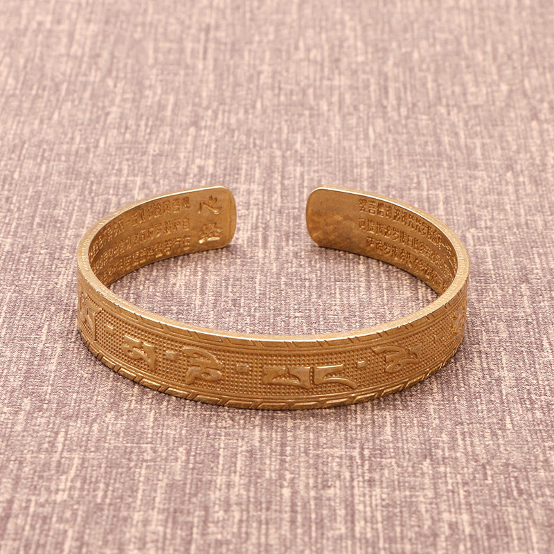 brass bracelet