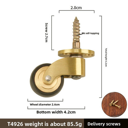 Brass Casters