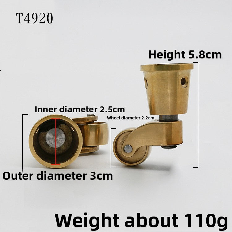 Brass Casters