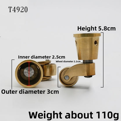 Brass Casters
