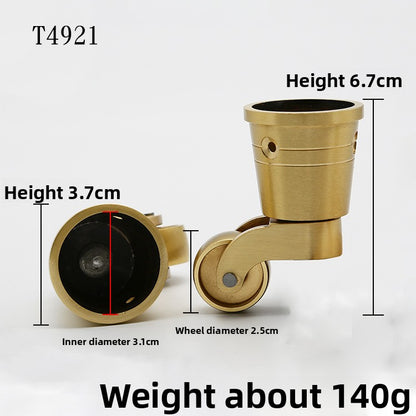 Brass Casters