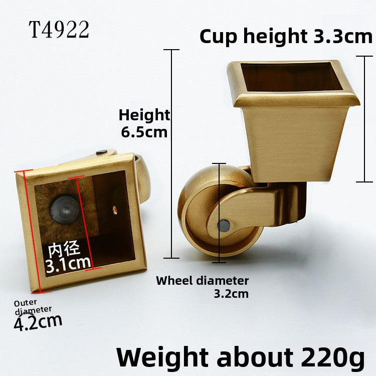Brass Casters