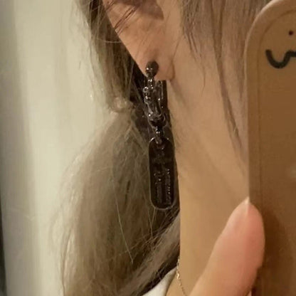 brass earrings