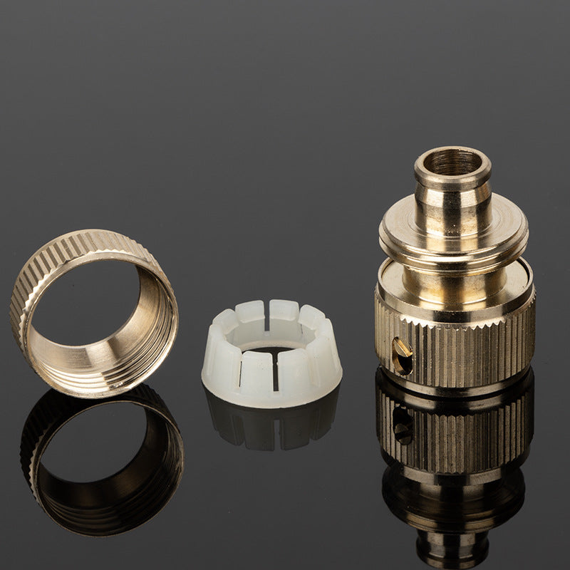 Brass Water Quick Connector for Car Wash and Plumbing