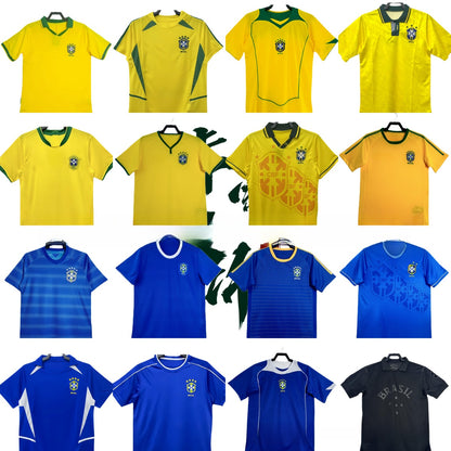 Brazil National Team Retro Football Jersey