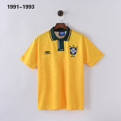 Brazil Retro Football Jersey