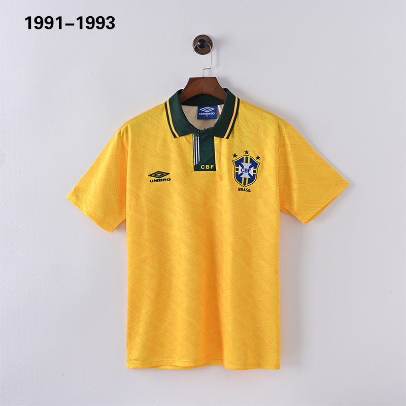Brazil Retro Football Jersey