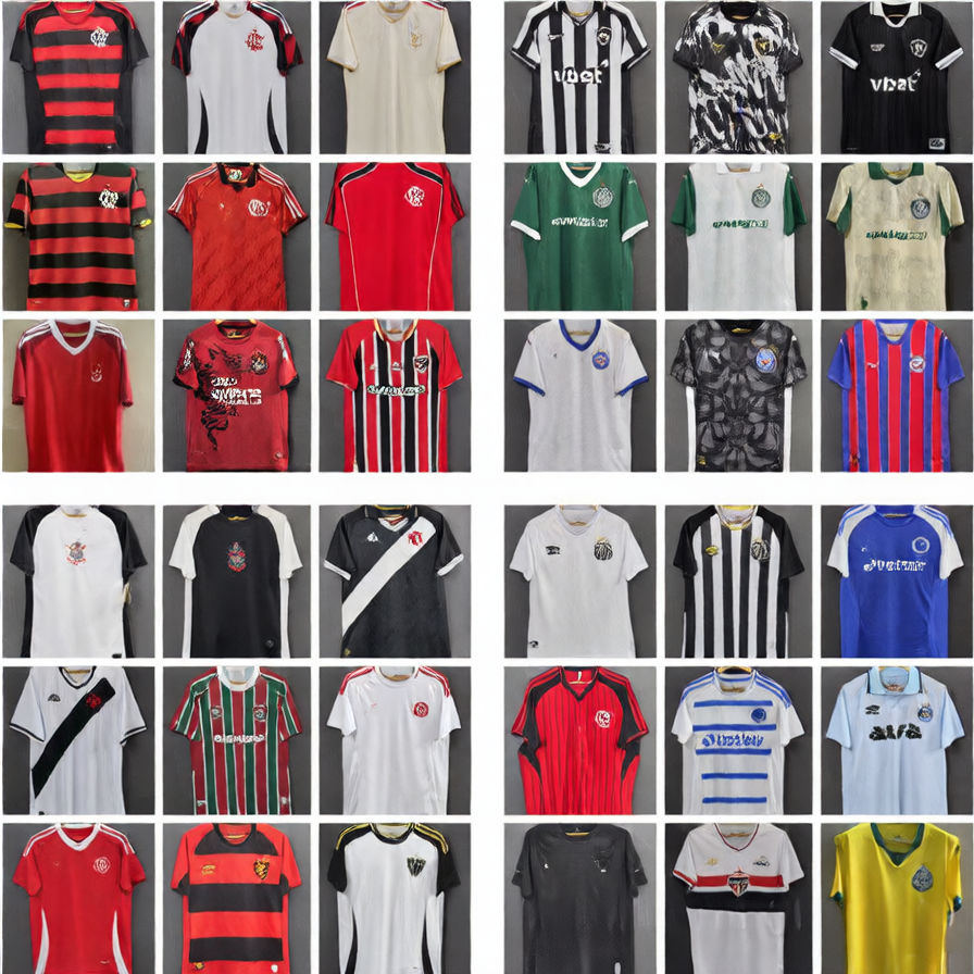 Brazilian Football Team Jerseys
