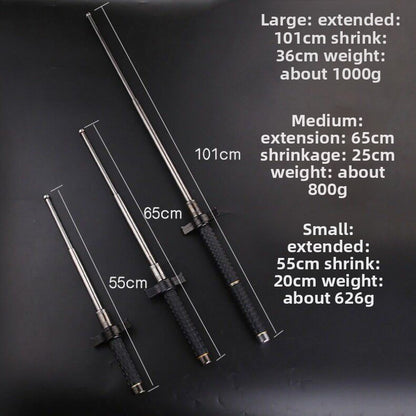 Break-window extendable baton