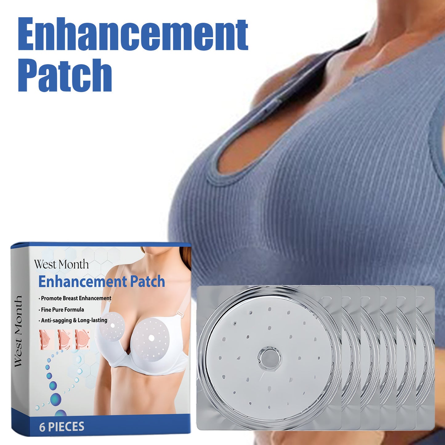 Breast-lifting patches