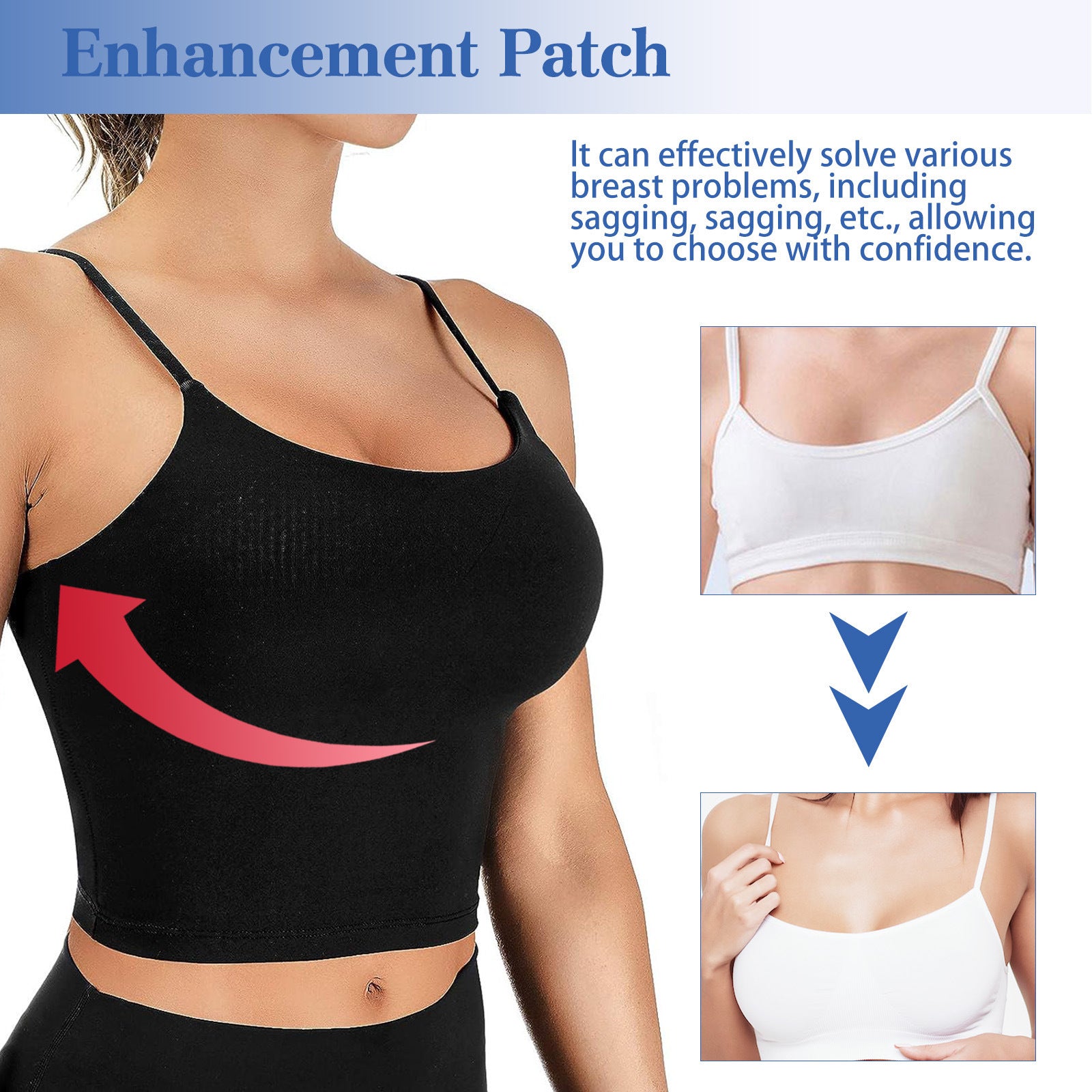 Breast-lifting patches