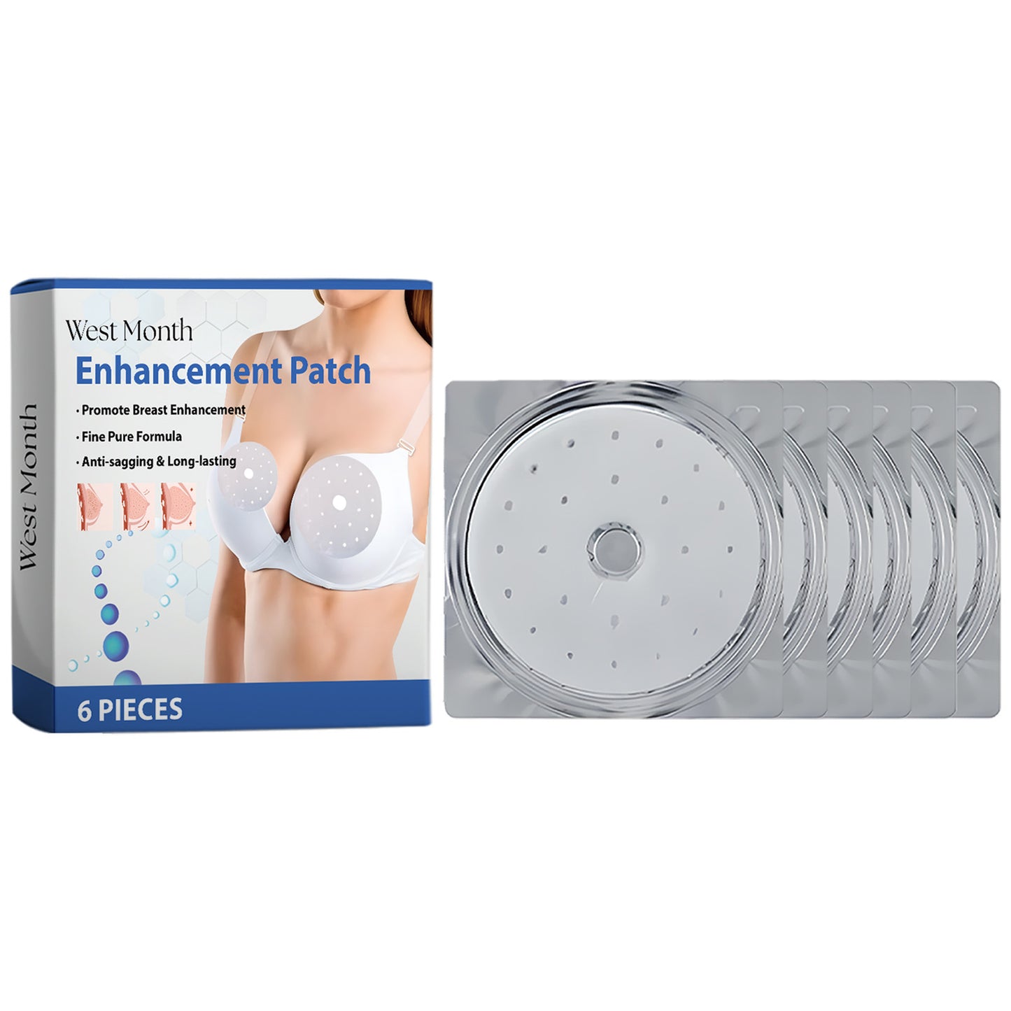 Breast-lifting patches