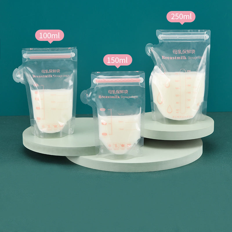 breast milk storage bag