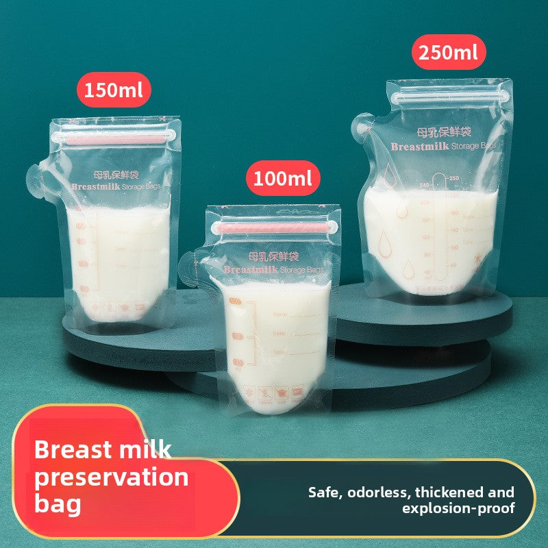breast milk storage bag