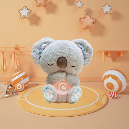 Breathable and light-up plush toy