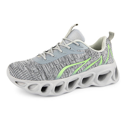 Breathable Casual Sports Shoes with Flame Design