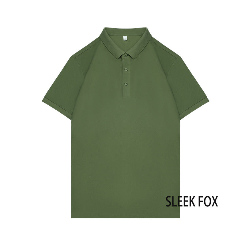 Breathable Cotton Mens Polo Shirt