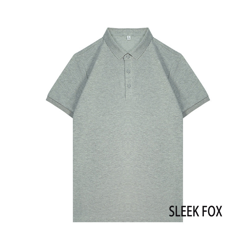Breathable Cotton Mens Polo Shirt