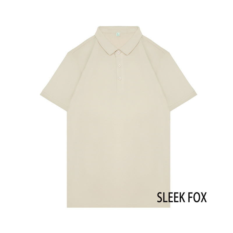 Breathable Cotton Mens Polo Shirt