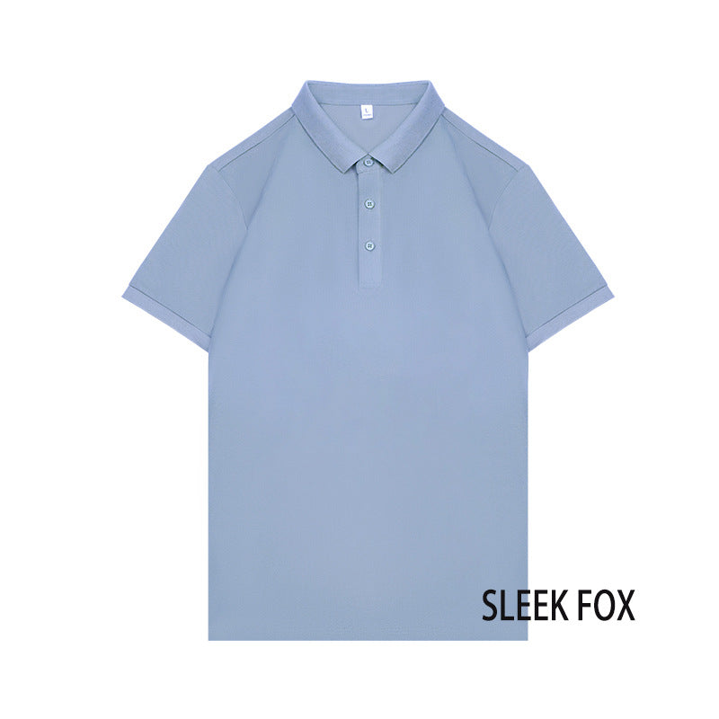Breathable Cotton Mens Polo Shirt