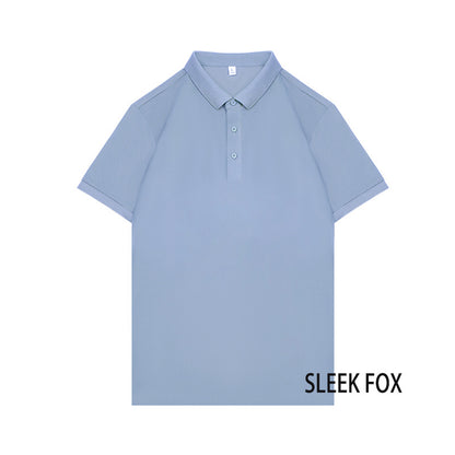 Breathable Cotton Mens Polo Shirt