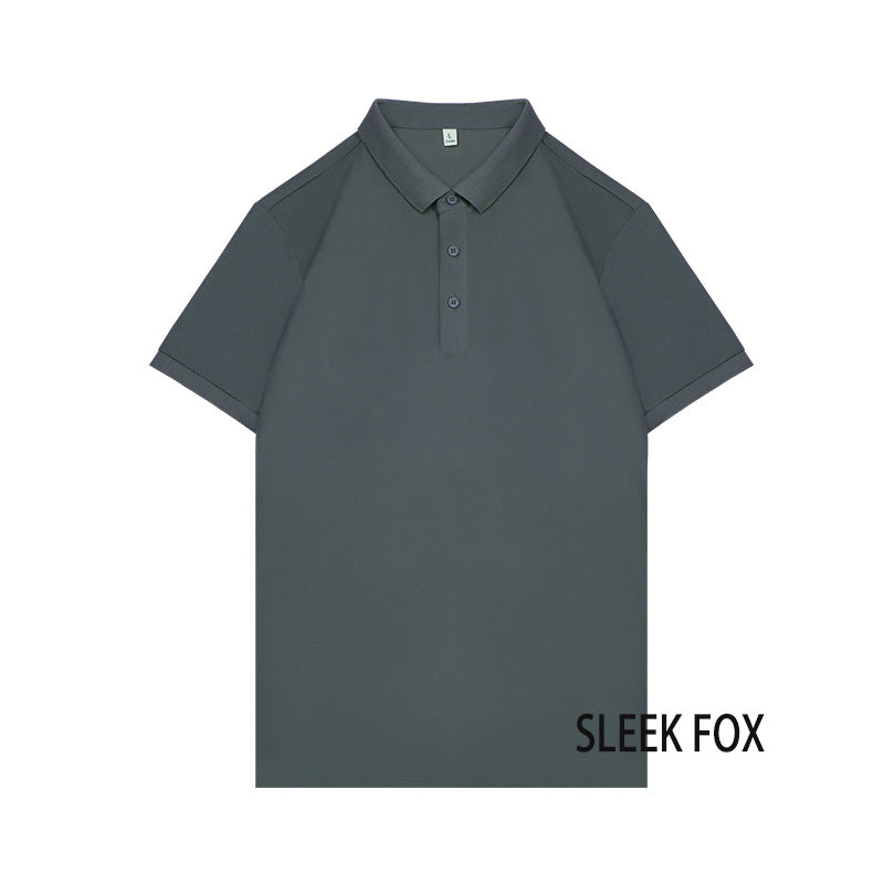 Breathable Cotton Mens Polo Shirt
